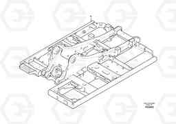 61914 Upper frame EC180C, Volvo Construction Equipment