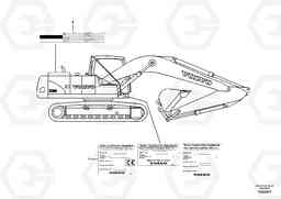 40316 Product identification plate EC290C, Volvo Construction Equipment