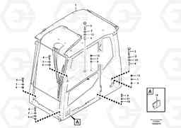 72623 Cab mount EW140C, Volvo Construction Equipment