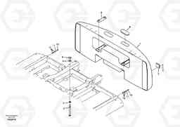 96927 Counterweights EC240B APPENDIX FX FORESTRY VER., Volvo Construction Equipment