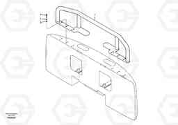 17597 Upper protection, Forestry EC210B APPENDIX FX FORESTRY VER., Volvo Construction Equipment