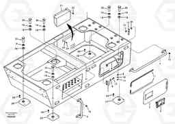 66975 Cab mount EC240B APPENDIX FX FORESTRY VER., Volvo Construction Equipment