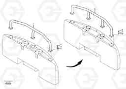 29245 Upper protection, Forestry EC240B APPENDIX FX FORESTRY VER., Volvo Construction Equipment