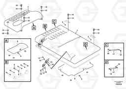 26358 Engine hood FC2121C, Volvo Construction Equipment