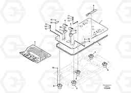 90284 Cabin floor FC2421C, Volvo Construction Equipment