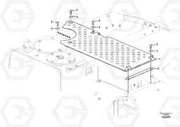 3355 Cover, control valve EC160C, Volvo Construction Equipment