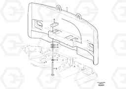 82463 Counterweights EW160C, Volvo Construction Equipment