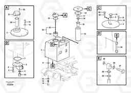 46261 Hydraulic oil tank PL4611, Volvo Construction Equipment