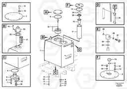 76983 Hydraulic oil tank EC290B APPENDIX FX FORESTRY VER., Volvo Construction Equipment