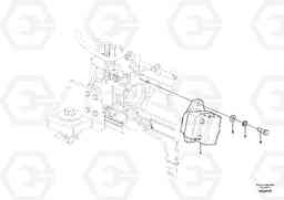 31879 Hydraulic system, oil cooling pump mount EC290B APPENDIX FX FORESTRY VER., Volvo Construction Equipment