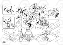 94189 Servo system, pump piping and filter mount. EC290B SER NO INT 13562- EU & NA 80001-, Volvo Construction Equipment