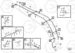 3934 Working hydraulic, hammer and shear for boom EC180C, Volvo Construction Equipment