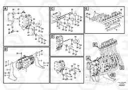 99802 Working hydraulic, hammer and shear for upper EW160C, Volvo Construction Equipment