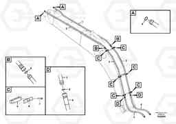 90848 X1 Lines monoboom EW210C, Volvo Construction Equipment