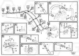 29014 Working hydraulic, hammer and shear for boom EW180C, Volvo Construction Equipment