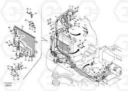 77372 Air conditioning line, cooling and heater ECR88 S/N 10001-14010, Volvo Construction Equipment