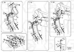 46992 Working hydraulic, clamshell EC160B, Volvo Construction Equipment