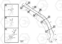 96714 Working hydraulic, hammer and shear for boom EC240C, Volvo Construction Equipment