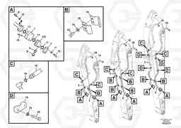 86170 Working hydraulic, hammer and shear for dipper arm EC240C, Volvo Construction Equipment