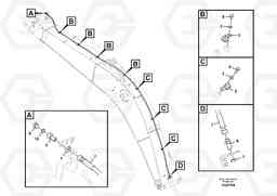 83933 Working hydraulic, oil leak on boom EC240C, Volvo Construction Equipment