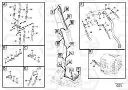 8177 Working hydraulic, dipper arm rupture for adjustable boom EC290C, Volvo Construction Equipment