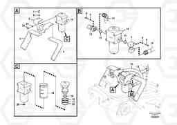 37855 Working hydraulic, hammer and shear for return filter EC290C, Volvo Construction Equipment