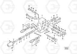 56530 Working hydraulic, adjustable boom control valve EC290C, Volvo Construction Equipment