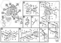 74902 Servo system, control valve to solenoid valve FC2121C, Volvo Construction Equipment
