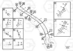 97312 Working hydraulic, hammer and shear for boom FC2121C, Volvo Construction Equipment