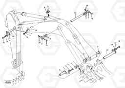 96416 Links to boom EC240B APPENDIX FX FORESTRY VER., Volvo Construction Equipment