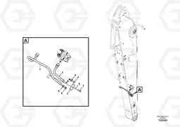 45777 Working hydraulic, slope and rotator on dipper arm EC235C, Volvo Construction Equipment