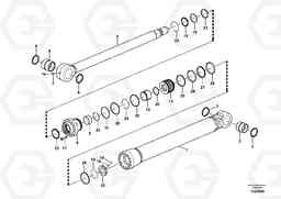 104865 Bucket cylinder EC235C, Volvo Construction Equipment