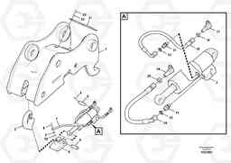 104617 Attachment bracket, quickfit FC2924C, Volvo Construction Equipment