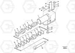 23465 Quick fit cylinder ECR145C, Volvo Construction Equipment