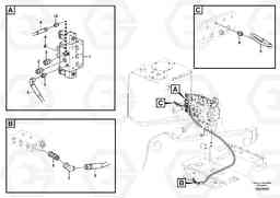 55270 Working hydraulic, slope and rotator on upper frame EW180C, Volvo Construction Equipment