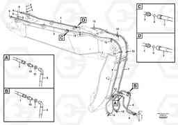 89995 X3 Lines adjustable boom EW210C, Volvo Construction Equipment