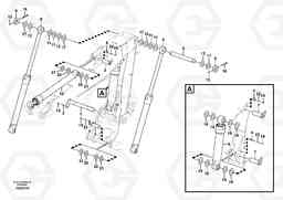 73499 Links to boom, adjustable EW180C, Volvo Construction Equipment