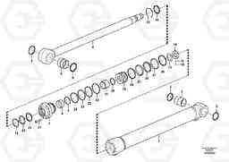 87379 Boom cylinder EW180C, Volvo Construction Equipment