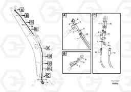 94662 Working hydraulic, quick fit on boom EC290B PRIME S/N 17001-/85001- 35001-, Volvo Construction Equipment