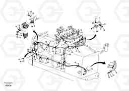 55980 Fuel pipe - Fuel tank EC240B APPENDIX FX FORESTRY VER., Volvo Construction Equipment
