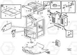 70100 Insulating matting L180E S/N 8002 - 9407, Volvo Construction Equipment