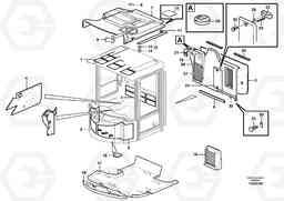 71299 Insulating matting L180E HIGH-LIFT S/N 8002 - 9407, Volvo Construction Equipment