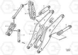 11633 Lifting framework L150E S/N 10002 - 11594, Volvo Construction Equipment