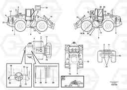 36855 Sign plates and decals L90E, Volvo Construction Equipment