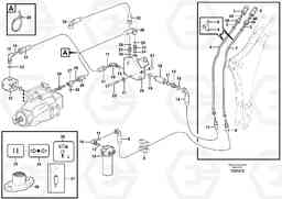 39906 Hydraulic system, hammer BL71PLUS, Volvo Construction Equipment