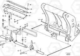 64740 Tool bar. L150F, Volvo Construction Equipment