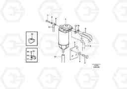 16311 Water trap with hoses L180E HIGH-LIFT S/N 5004 - 7398, Volvo Construction Equipment