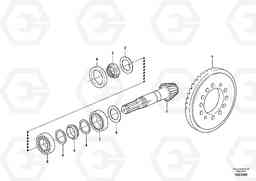 42129 Pinion BL71PLUS S/N 10495 -, Volvo Construction Equipment