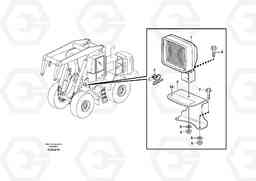 82199 Work lights, front. L180E HIGH-LIFT S/N 5004 - 7398, Volvo Construction Equipment
