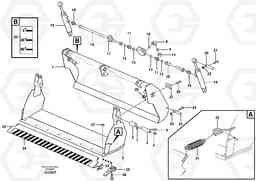 95199 Multi-purpose bucket BL71PLUS, Volvo Construction Equipment